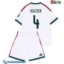 Fotballdrakt Barn Real Madrid Dean Huijsen #4 Hjemmedraktsett 2026-27 Kortermet (+ Korte bukser)